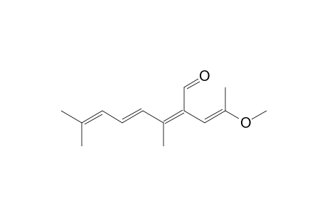 2-Methoxy-4-formyl-5,9-dimethyldeca-2,4,6,8-tetraene