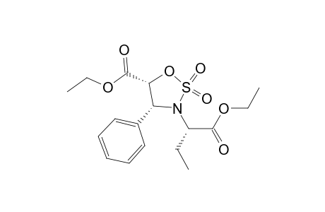 (5R,4R)-5-Ethoxycarbonyl-3-(1-ethoxycarbonyl-1alpha-ethyl)methyl-4-phenyl-1,2,3-oxathiazolidine-2,2-dioxide