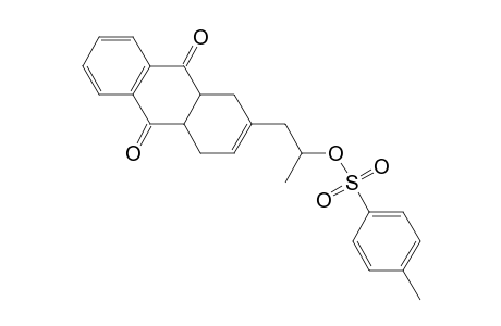 1,4,4a,9a-Tetrahydro-2-[2-[[(4-methylphenyl)sulfonyl]oxy]propyl]-9,10-anthracenedione