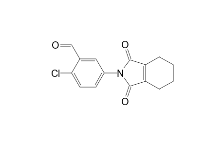 Benzaldehyde, 2-chloro-5-(1,3,4,5,6,7-hexahydro-1,3-dioxo-2H-isoindol-2-yl)-