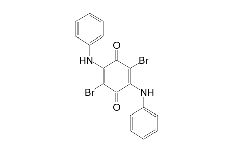 2,5-DIANILINO-3,6-DIBROMO-p-BENZOQUINONE