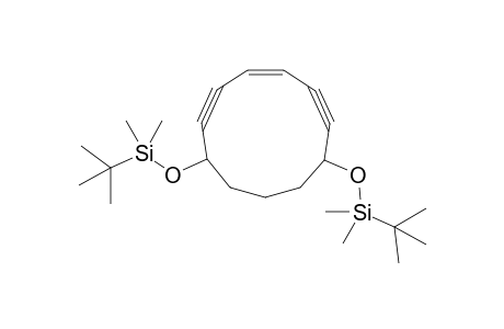 7,11-Di(t-butyldimethylsilyloxy)-3-ene-1,5-cycloundecadiyne