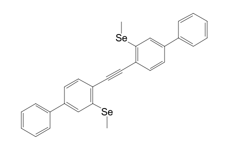 bis(2'-Methylselenobiphenyl-4-yl)-acetylene