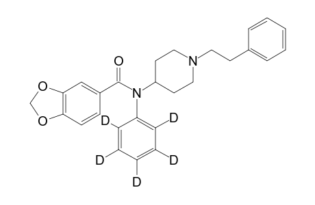 Benzodioxole fentanyl-d5