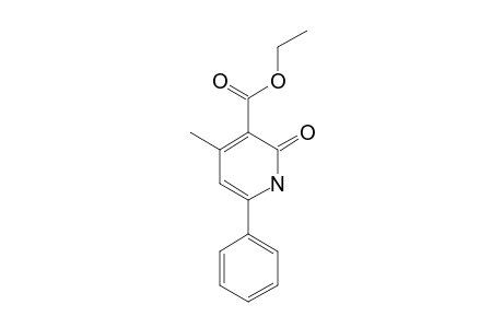 3-ETHOXYCARBONYL-4-METHYL-6-PHENYL-2(1H)-PYRIDONE