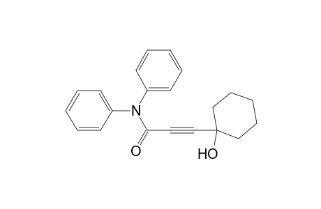 3-(1-hydroxycyclohexyl)-N,N-diphenyl-2-propynamide