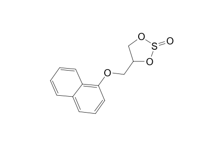 4-(1-naphthalenyloxymethyl)-1,3,2-dioxathiolane 2-oxide