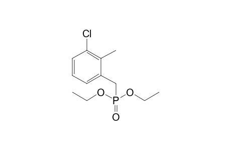 1-Chloranyl-3-(diethoxyphosphorylmethyl)-2-methyl-benzene