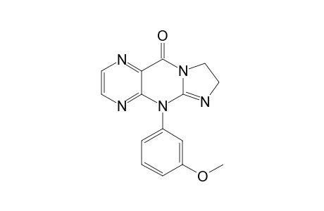 5-(3-Methoxyphenyl)-7,8-dihydroimidazo[2,1-b]pteridin-10(5H)-one