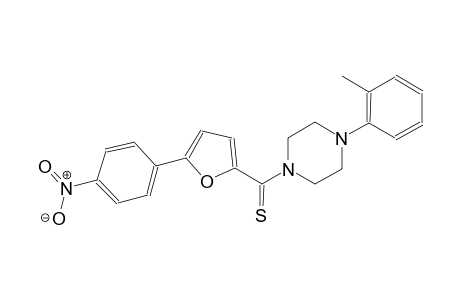 1-(2-methylphenyl)-4-{[5-(4-nitrophenyl)-2-furyl]carbothioyl}piperazine