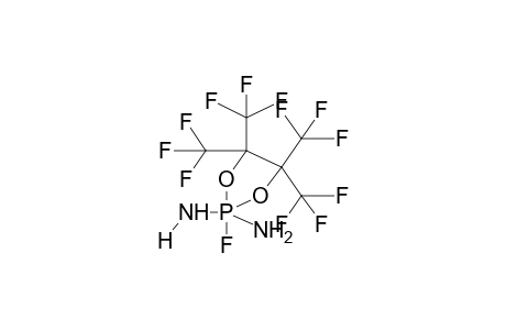 2-FLUORO-4,4,5,5-TETRAKIS(TRIFLUOROMETHYL)-1,3,2(LAMBDA5)-DIOXAPHOSPHOLANE-2,2-DIAMINE