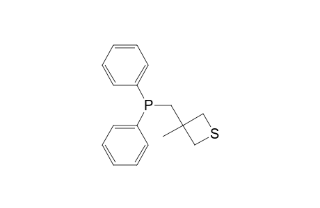 3-(Diphenylphosphanylmethyl)-3-methylthiethane