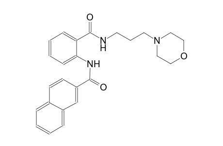 2-naphthalenecarboxamide, N-[2-[[[3-(4-morpholinyl)propyl]amino]carbonyl]phenyl]-