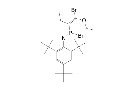 E-1-ETHOXY-1-BROMOBUTEN-2-YLPHOSPHONOUS_ACID_2,4,6-TRI-TERT.-BUTYLANILIDE_BROMIDE