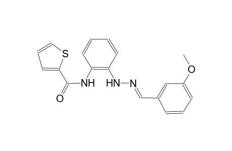 2-thiophenecarboxamide, N-[2-[(2E)-2-[(3-methoxyphenyl)methylene]hydrazino]phenyl]-