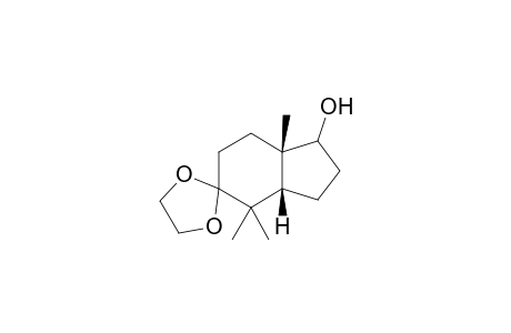 (1S,6S)-1,5,5-Trimethyl-9-hydroxybicyclo[4.3.0]nonan-4-one ethylene acetal