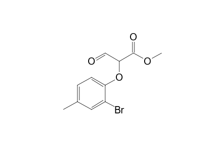 Methyl 2-(2-bromo-4-methylphenoxy)-3-oxopropanoate