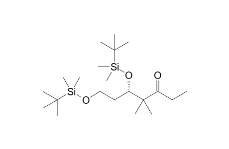 (5S)-5,7-bis[[tert-butyl(dimethyl)silyl]oxy]-4,4-dimethyl-heptan-3-one