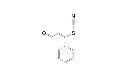 3-PHENYL-3E-THIOCYANATO-PROPENALE