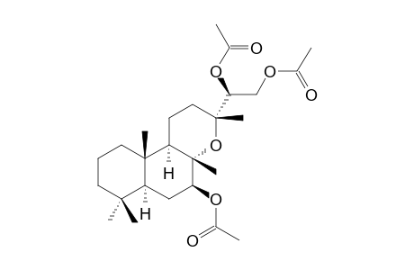 (14S)-7.beta.,14,15-Triacetoxy-8,13-epoxylabdane