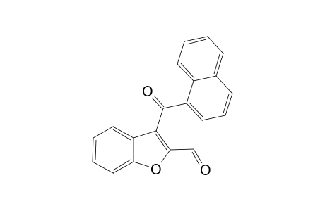 3-(1-naphthoyl)benzofuran-2-carbaldehyde