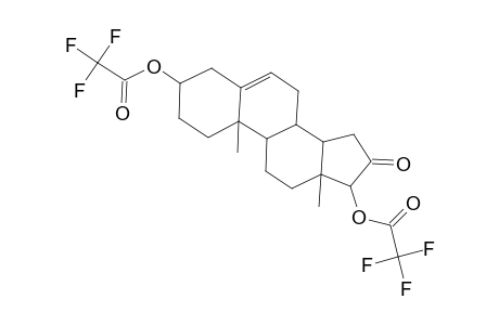 Androst-5-en-16-one, 3,17-bis[(trifluoroacetyl)oxy]-, (3.beta.,17.beta.)-