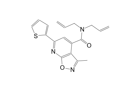 N,N-diallyl-3-methyl-6-(2-thienyl)isoxazolo[5,4-b]pyridine-4-carboxamide