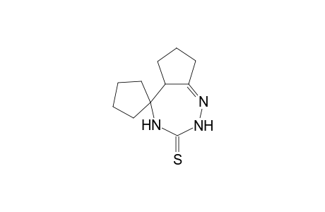 5a',6',7',8'-Tetrahydro-2H-spiro[cyclopentane-1,5'-cyclopenta[f][1,2,4]triazepine]-3'(4'H)-thione