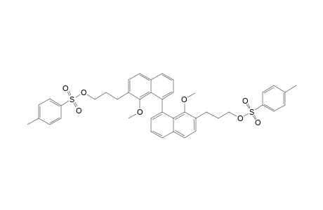 7,7'-bis(3-hydroxypropyl)-8,8'-dimethoxy-1,1'-binaphthyl-ditosylate