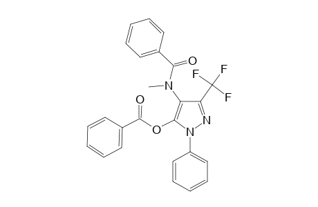 N-(5-BENZOYLOXY-3-TRIFLUOROMETHYL-1-PHENYL-1H-PYRAZOL-4-YL)-N-METHYL-BENZAMIDE