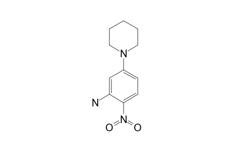 2-NITRO-5-(PIPERIDIN-1'-YL)-ANILINE
