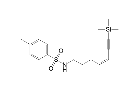 4-Methyl-N-[(Z)-7-trimethylsilylhept-4-en-6-ynyl]benzenesulfonamide