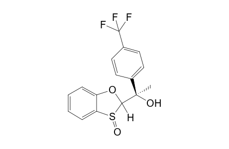 (2R)-2-[(1R)-1'-(p-Trifluorophenyl)-1'-hydroxyethyl]-1,3-benzoxathiol-3(2H)-oxide