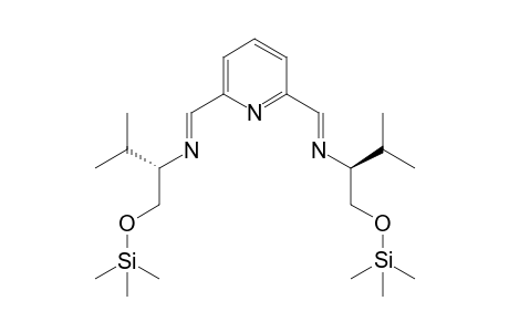 N,N'-Bis((S)-1-trimethylsilyloxy-3-methyl-butan-2-yl)-2,6-bis(imino)pyridine