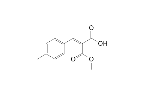 Propanedioic acid, [(4-methylphenyl)methylene]-, monomethyl ester, (Z)-