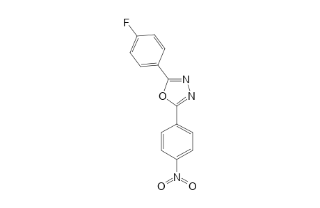 2-(4-FLUOROPHENYL)-5-(4-NITROPHENYL)-1,3,4-OXADIAZOLE