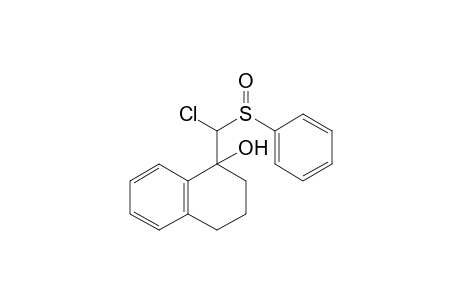 1-[Chloro(phenylsulfinyl)methyl]-1-tetralol