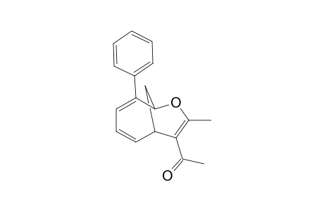 1-[(1RS,6SR)-8-Methyl-5-phenyl-7-oxabicyclo[4.3.1]deca-2,4,8-trien-9-yl]ethanone