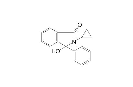 2-Cyclopropyl-3-hydroxy-3-phenyl-1-isoindolinone