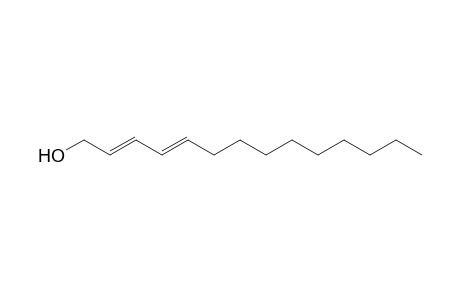 (2E,4E)-tetradeca-2,4-dien-1-ol