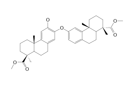METHYL-12-HYDROXY-13-(4-BETA-METHOXYCARBONYL-19-NORPODOCARPA-8,11,13-TRIEN-12-YLOXY)-PODOCARPA-8,11,13-TRI