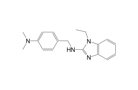 N-[4-(dimethylamino)benzyl]-1-ethyl-1H-benzimidazol-2-amine