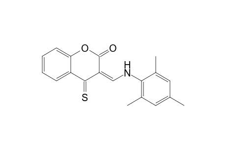 (3E)-3-(mesidinomethylene)-4-thioxo-chroman-2-one