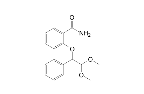O-[2',2'-Dimethoxy-1-(phenylethyl)salicylamide
