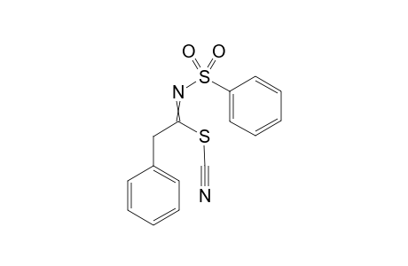 2-Phenyl-N-(phenylsulfonyl)ethanimidoyl Thiocyanate