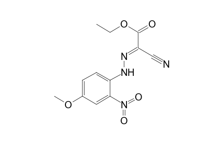 Ethyl (2E)-cyano[(4-methoxy-2-nitrophenyl)hydrazono]ethanoate