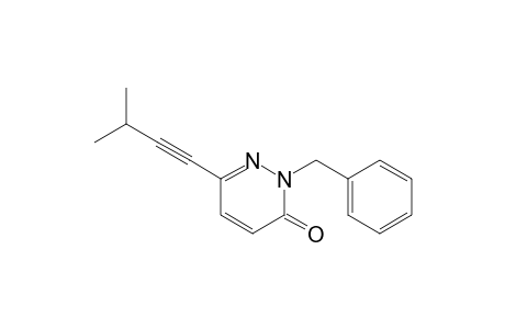 2-Benzyl-6-(3'-methylbut-1'-ynyl)pyridazin-3(2H)-one