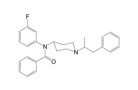 N-3-Fluorophenyl-N-[1-(1-phenylpropan-2-yl)piperidin-4-yl]benzamide