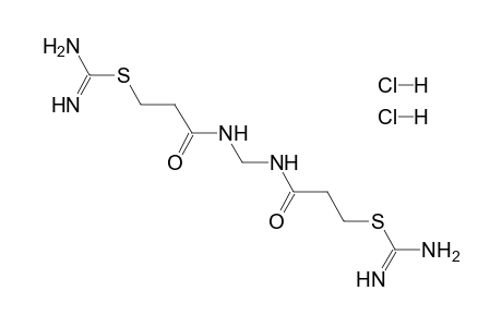 N,N'-METHYLENEBIS[3-(AMIDINOTHIO)PROPIONAMIDE], DIHYDROCHLORIDE