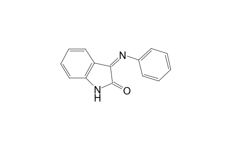 2H-Indol-2-one, 1,3-dihydro-3-(phenylimino)-